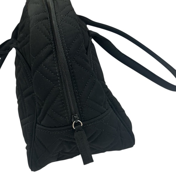 Vera Bradley Classic Black Quilted Medium Bowler Hand Bag with Coin Purse_NWT - Picture 5 of 16